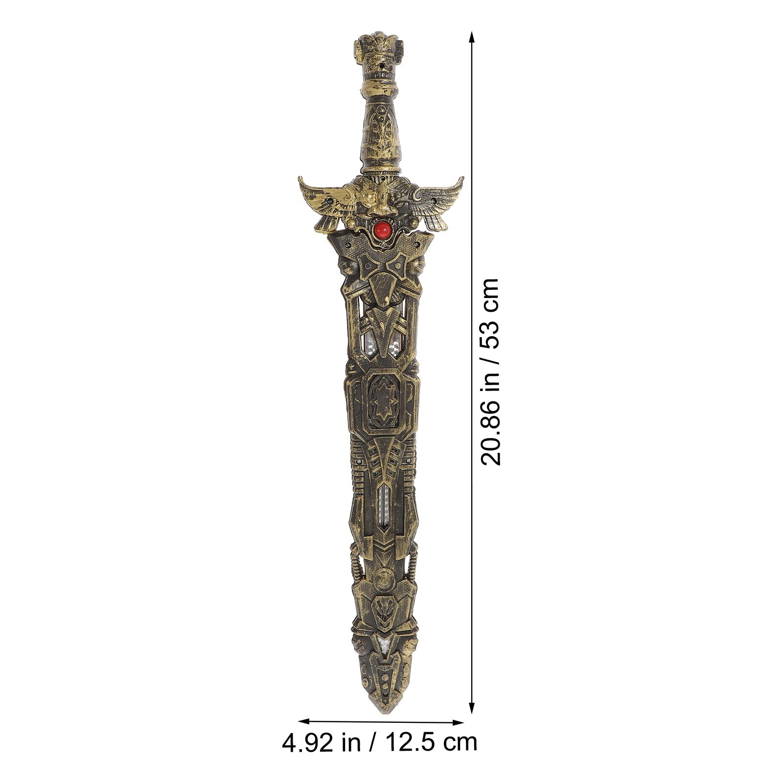 

Creative Halloween Festival Pirate Equipment Party Dance Performance Cos Prop Plastic Safety Sword