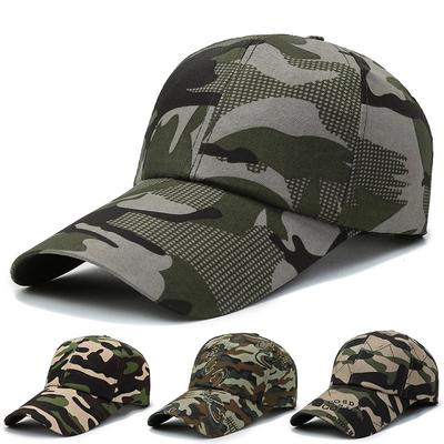 Casquette de baseball camouflage militaire pour homme, brodée avec le drapeau du Brésil, idéale pour les sports de plein air, la chasse ou le sport.