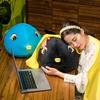 Simulated Tadpole Throw Pillow Blanket Plush Toy Doll Tadpole Doll Sofa Cushion Sleeping Pillow Doll
