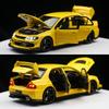 1/32 Mitsubishi Lancer EVO Final Edition Racing Toy Car Model Diecast Metal Miniature Collection Gift for Children Boys