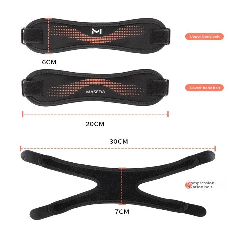 Soft Double Patellar Band Knee Stabilizer 1Pc Skin-friendly Adjustable Knee Support for Crossfit Training Knee Pain Relief