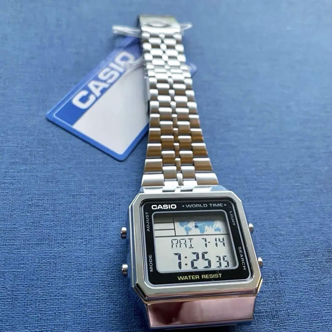 

[USED] Casio Digital Watch (Overseas Model) Retro Design World Time