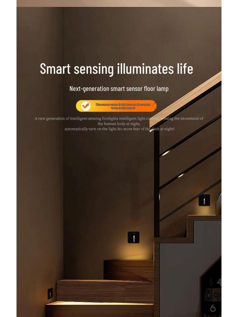 Type 86 Motion Sensor Stair Light for Home & Hotel Corridors
