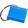 USMJ 11.1v 2600mah 3s1p 18650 Rechargeable Lithium Ion Battery, with Ntc PCB and Connector