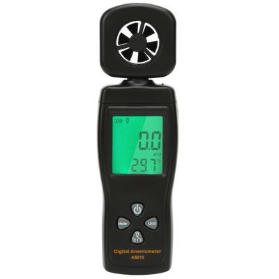 SMART SENSOR AS816 Mini Digital Anemometer 0.330ms Wind Speed Temperature Air Flow Tester
