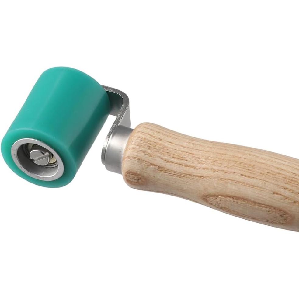 Ruční Silikonová Plachtová Bannerová Svařovací 40mm Švový Váleček Střešní Membrána Vyhlazovací Švový Váleček Nástroj PVC/TPO/EPDM Střešní Páska