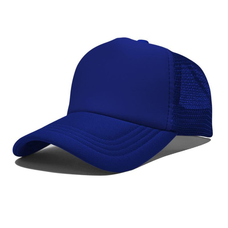 High Quality Custom LOGO 5 Panel Mesh Baseball Cap Print Embroidery Sponge Foam Trucker Hats