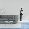 Abstract Thinker Statue Decoration for Tabletop Living Room Shelf Office Bookshelf Creative Resin