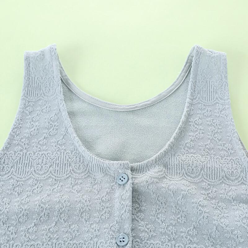Girls' Jacquard Ruffle Vest & T-Shirt Set