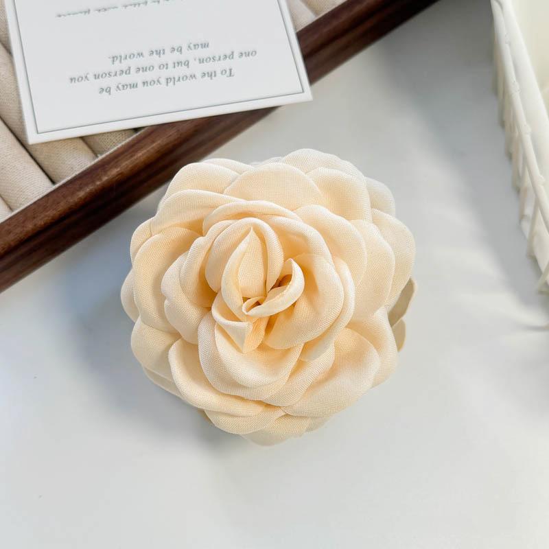 Agrafe de păr Vintage din material textil cu flori, crab, franceză, cu coadă de cal, fete, agrafe de păr, rechin, agrafe de păr pentru femei, accesorii de păr pentru pălării