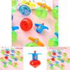 Creative Childrens Spin Top Toy With Plastic Material And Vibrant Colors Ideal For Playroom And Gift