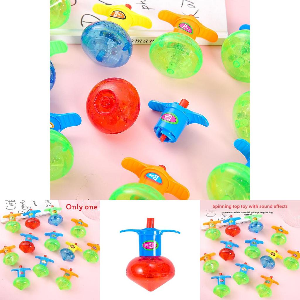 Creative Childrens Spin Top Toy With Plastic Material And Vibrant Colors Ideal For Playroom And Gift