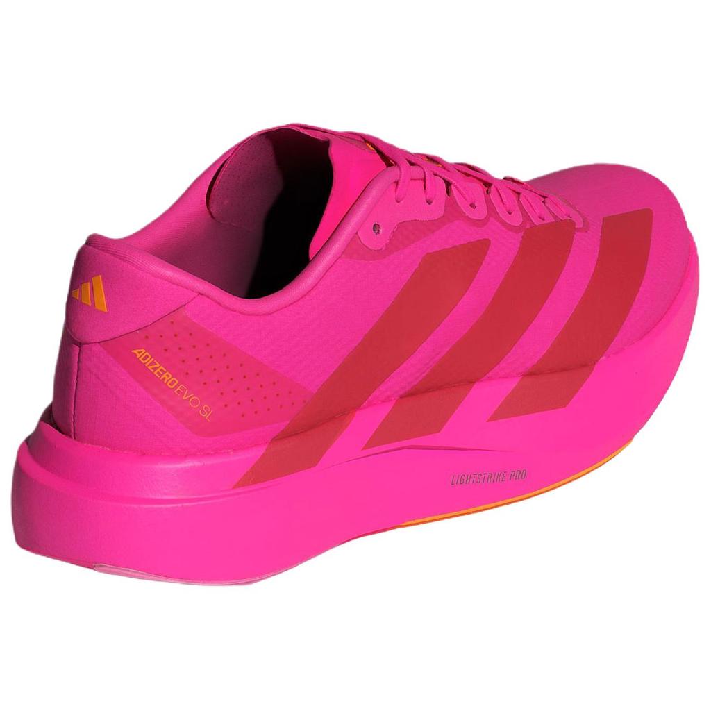 Adidas Adizero Evo Sl Woven Comfortable Versatile Non-Slip Durable Rebound Training Running Shoes Men Sneaker Pink KI6902
