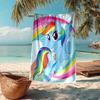 Rainbow Dash Fashion Beach Towel: Ideal for Summer Adventures Soft, absorbent and quick drying suitable for swimming and bathing