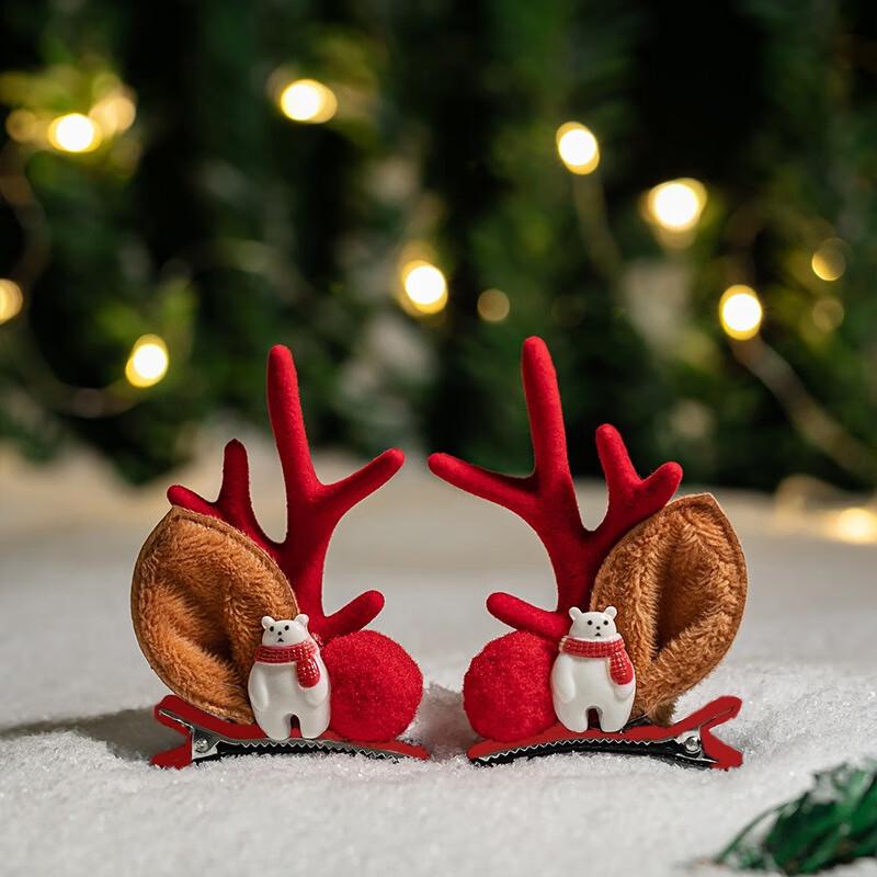 

Christmas Reindeer & Snowman Hair Accessories Set