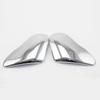 For Hyundai Sonata 2015- Chrome Car Rearview Side Mirror Cover Sticker Wing Cap Exterior Door Case Trim Shell Silver Frame