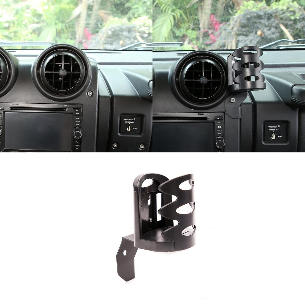 Car Drink Cup Bottle Holder for Hummer H2 Car Drink Holder for Water and Air Conditioner Car Accessories Holder, Holder, (2003-2007), Multi-Functional