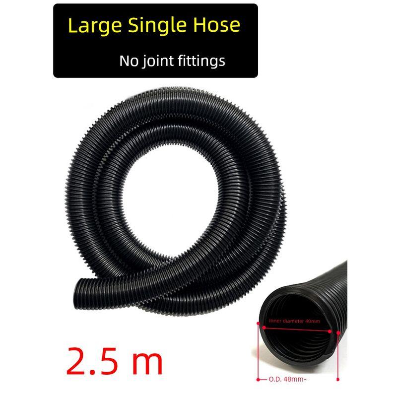 

Jieba Chaobao Dongcheng Household Vacuum Cleaner Hose Accessories Universal Threaded Tube Vacuum Tube Extension Tube 2.5m (40 Large Tubes Inside) Single Tube