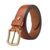 Men'S Genuine Leather First Layer Cowhide Belt Men'S Retro Belt Casual Belt Jeans British Belt