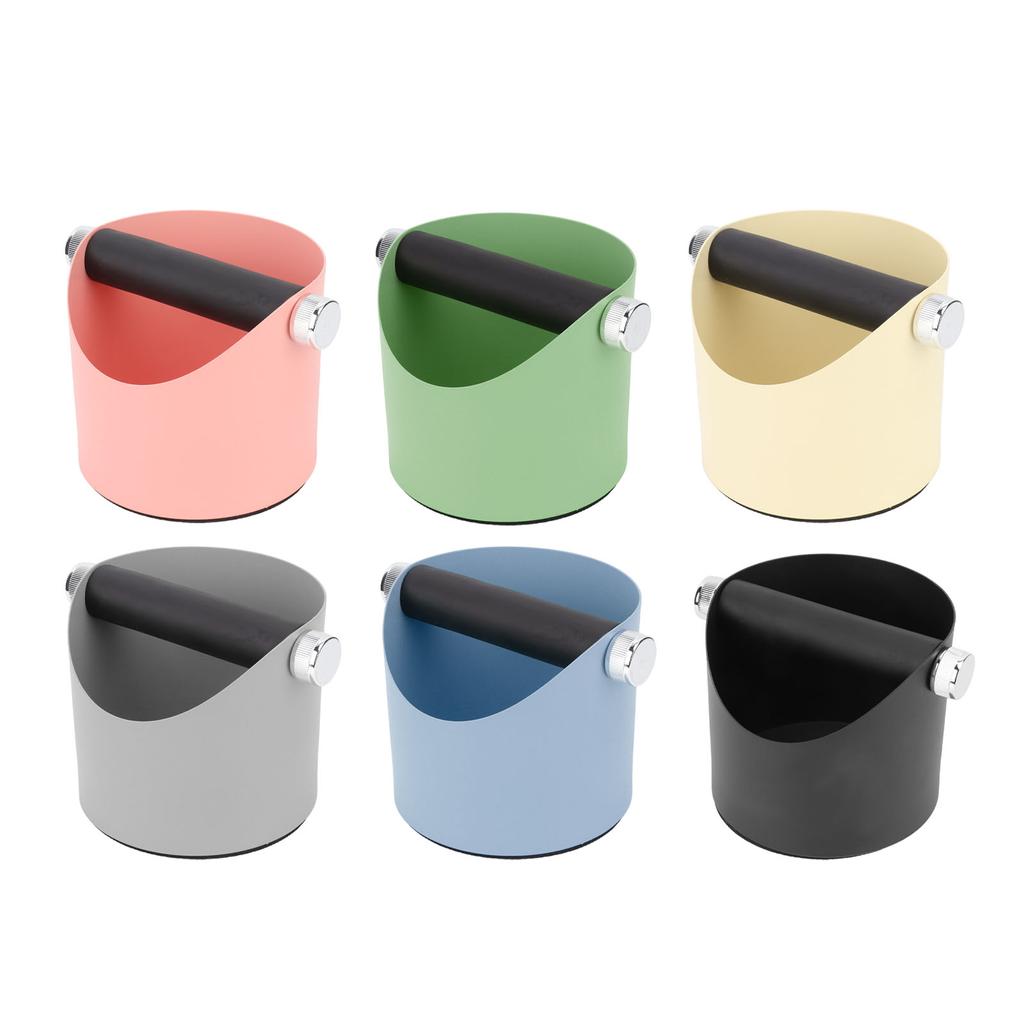 Coffee Knocking Slag Bucket Coffee Machine Grounds Box Grind Dump Bin Grounds Container Slag Recycling Bucket For Cafes Home