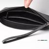 Leather Wallet Gifts Portable Men's Business Clutch Bag Soft Surface Ort Coin Purse Handheld Busin Large Capaci Leather Wallet
