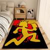 High-definition printed Insane Clown Posse rap band-themed rug suitable for living rooms, bedrooms, sofa décor, and children's non-slip floor mats.