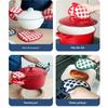 1pcs Double Layer Insulation Pads 2 in 1 Oven Gloves Creative Anti-scalding Gloves  Baking Kitchen