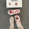 Cute Cartoon Mickey Mary Jane Shoes Women's Summer 2025 New Cute Fashion Wear Comfortable Sandals Single Shoes