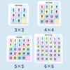 IQ Game Moving Sliding Toy Game Blocks Intelligence Puzzle Number Sliding Puzzle  Children'S Gift