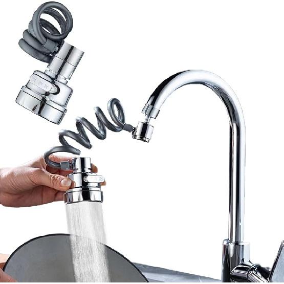 Wasserhahn-Sprühaufsatz, Küchenspülbecken-Sprühgerät, Spülbecken-Sprühaufsatz für Wasserhahn, Küchenwasserhahn-Sprühaufsatz mit ausziehbarem Schlauch, Wasserhahn