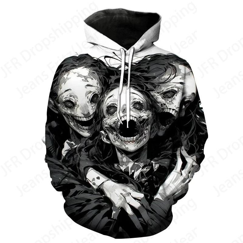 Horror Movie Halloween 3d Print Hoodies Men Women Fashion Michael Myers Hoodie Women Sweats Girl Coats Street Tracksuit Pullover