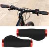 GUB608 Mountain Bike Handlebar Bicycle Grips Holding Bar AntiSlip Cover with Lock(Red Ring )