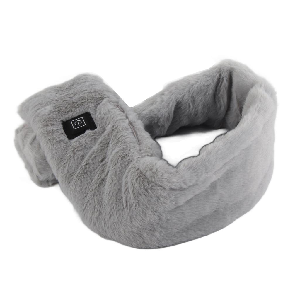 Electric Heated Scarf USB Powered Winter Warm Scarf 3 Gear Adjustable Comfortable Neck Scarf