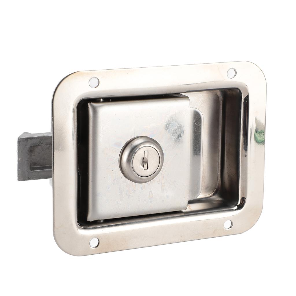 Toolbox Handle Lock Stainless Steel Rustproof High Strength RV Handle Latch for Home Office Commerci
