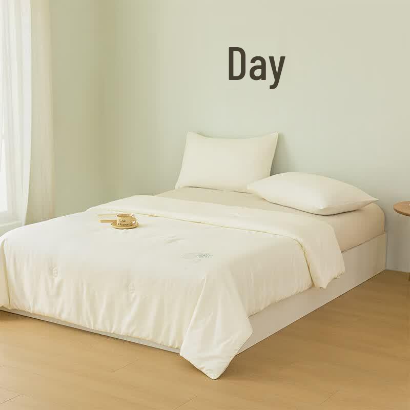 Летнее одеяло MINISO с ионами серебра и протеинами шелка 200cm x 230cm