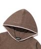 NICEGHOSTCLUB Color Tipped Knit Hoodie_Brown(Ng2Gffk640A)