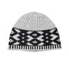New Retro Wool Hat Couple Autumn and Winter Designer Diamond Pattern Color Matching Warm Knitted Hat Cold Hat