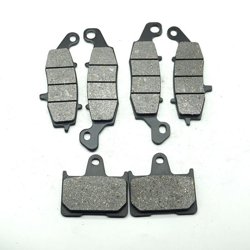 Motorcycle Front Rear Brake Pads for SUZUKI GSF650 Naked Bandit Non ABS GSF650A 2005 2006 GSF650S 2005-2013 GSF650SA Faired GSF