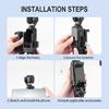 Quality Video Recording Bracket Secure and Adaptable Phone Mount Teleprompter Bracket for POCKET 3 Camera Accessory