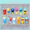 Lot Of 24 Premium Slugterra Action Figures Pvc Toys Featuring Burpy And Bludgeon Slugs Gift Set