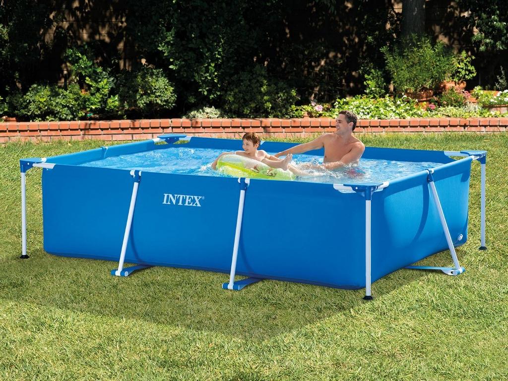 Piscina da Giardino con Struttura 300 X 200 X 75 Cm 2 in 1 Intex 28272