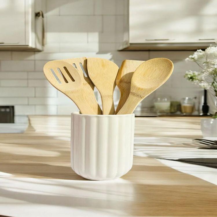 

Counter Top Upright Cutlery Organizer Ceramic, Organizer, Cutlery Holder