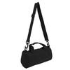Small Gym Bag Stylish Water Proof Oxford Cloth Overnight Travel Bag for Outdoor Activity Business Trip Black