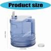 1 Gallon Food Grade Plastic Vessel for Distiller Lightweight and Leak Proof Water Bottle with Comfortable Handle