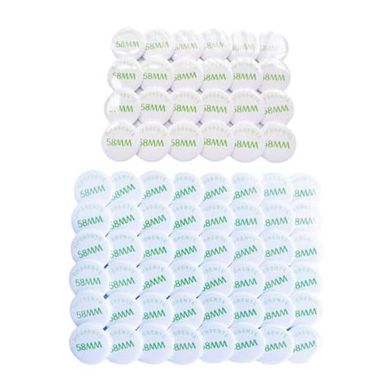 Mixed set of 2 [S size] + [L size] Ita bag sheet Oshikatsu 54-58mm can badge DIY handicraft board for WEGO Wego (compatible with can badge 57mm)