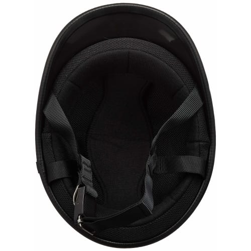 Bike Parts Center Helmet Half Long Ducktail Matte Black Free Size (Head circumference 57cm~less than 60cm) 722205