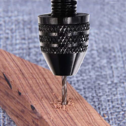 CESFONJER 25-Piece Pin Vise Hand Drill Bits | Micro Mini Twist Drill Bit Set (0.5-3mm) with 1 Pin Vise Rotary Tool for Wood, Jewelry, and Plastic