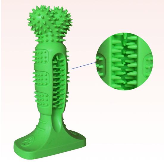 Dog Toothbrush Stick Toy Spiky Textured Dog Chew Toy Puppy Teething Toy for Efficient Tooth Cleaning Aggressive Chewers Training