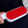 2Pcs Double-Sided Static Brush Lint Remover, Easy To Operate, Reusable, Removing Dog Cat Hair From Sofa Carpet Clothes