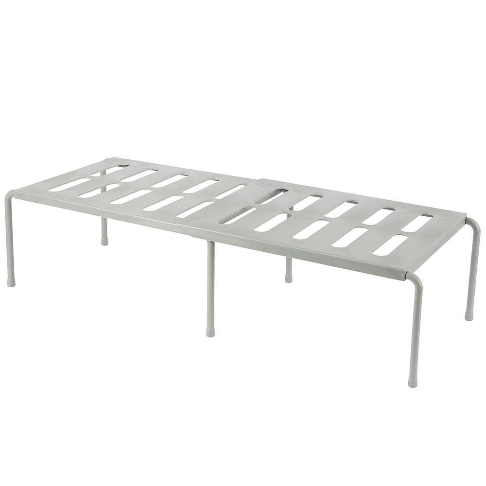 1/2Pc Retractable Shelf Stackable Sliding Organizer ABS Kitchen Storage Rack For Household Multifunctional Countertops Organizer